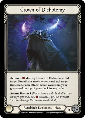 Crown of Dichotomy [ARC079-C] 1st Edition Normal - Duel Kingdom