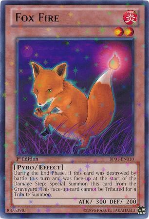 Fox Fire [BP01-EN010] Starfoil Rare - Duel Kingdom