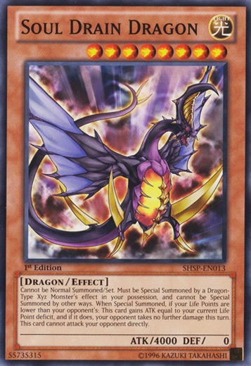Soul Drain Dragon [SHSP-EN013] Common - Duel Kingdom