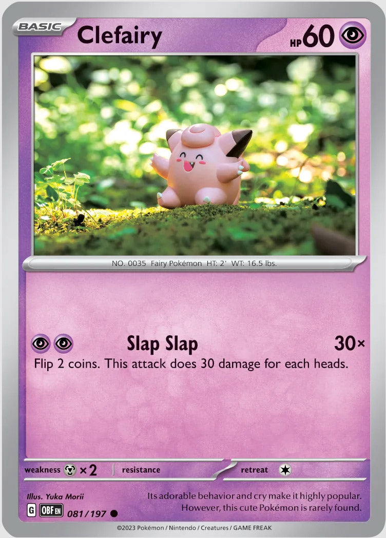 Clefairy (081/197) [Scarlet & Violet: Obsidian Flames]