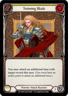 Twinning Blade [CRU082] Unlimited Normal - Duel Kingdom