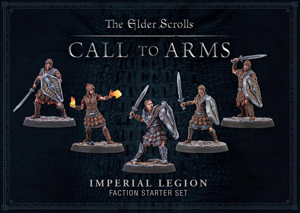 Elder Scrolls: A Call to Arms - Imperial Legion Hard Plastic Faction Starter - Duel Kingdom