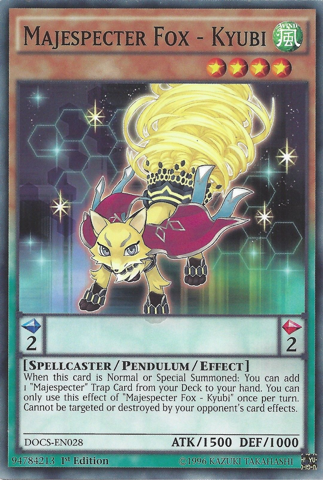 Majespecter Fox - Kyubi [DOCS-EN028] Common - Duel Kingdom