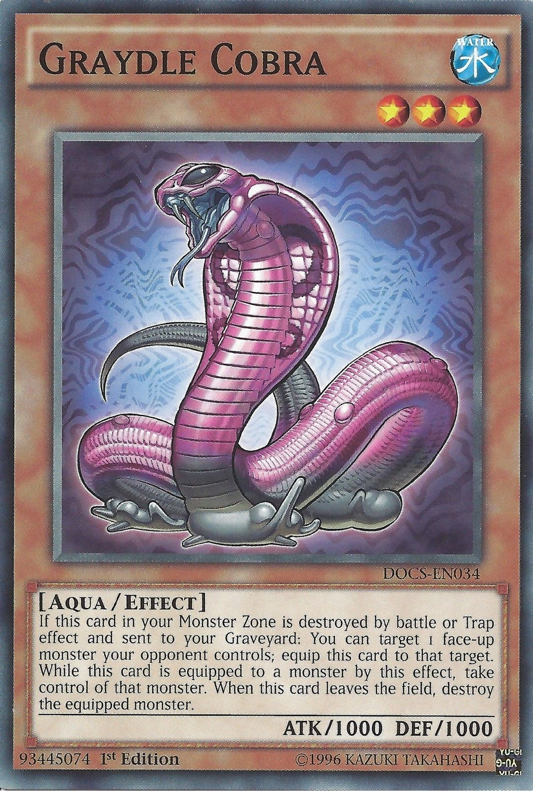 Graydle Cobra [DOCS-EN034] Common - Duel Kingdom