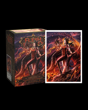 100ct Matte Art Dragon Shield Sleeves - Dromai