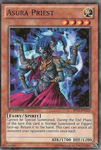 Asura Priest [BP01-EN125] Starfoil Rare - Duel Kingdom