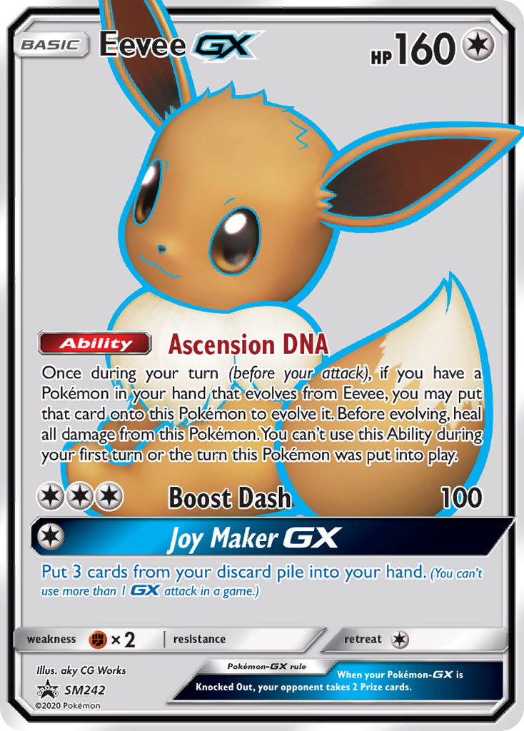 Eevee GX (SM242) [Sun & Moon: Black Star Promos] - Duel Kingdom