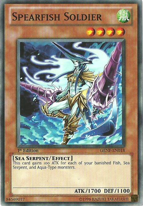 Spearfish Soldier [GENF-EN018] Common - Duel Kingdom