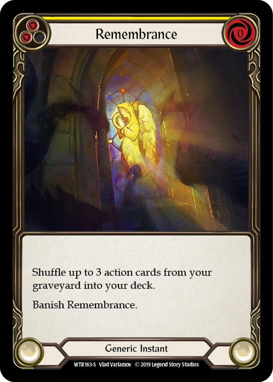Remembrance [WTR163-S] Alpha Print Normal - Duel Kingdom