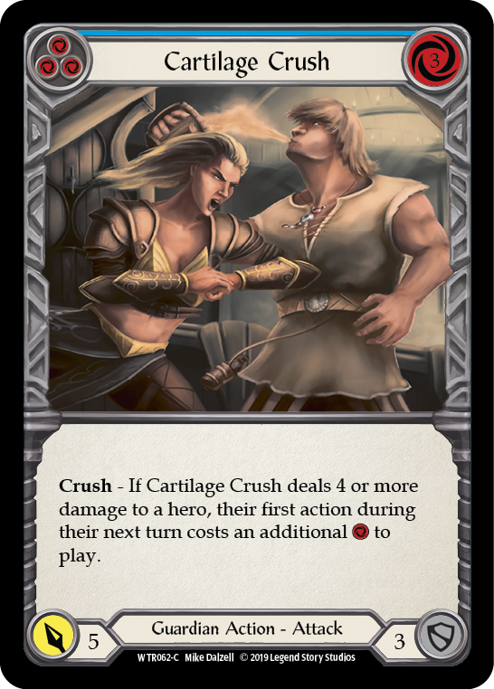 Cartilage Crush (Blue) [WTR062-C] Alpha Print Normal - Duel Kingdom