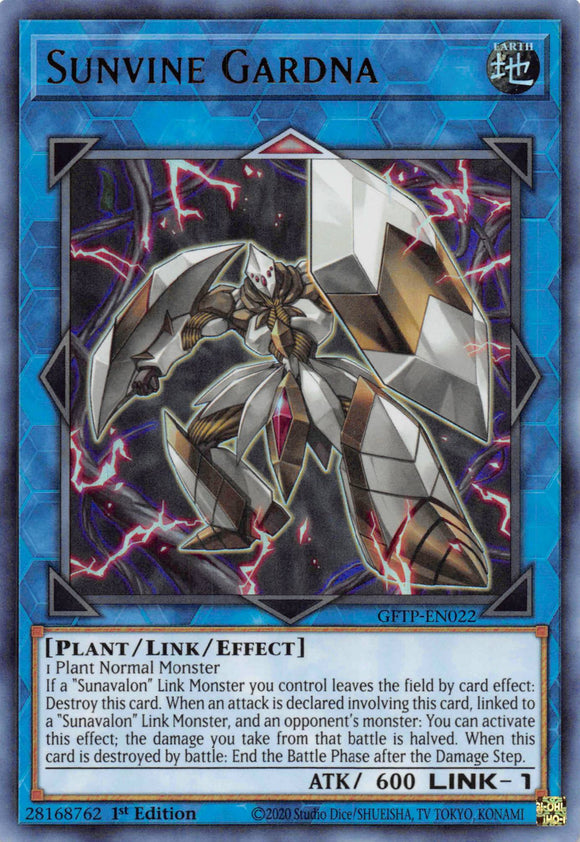 Sunvine Gardna [GFTP-EN022] Ultra Rare