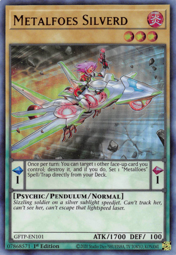 Metalfoes Silverd [GFTP-EN101] Ultra Rare