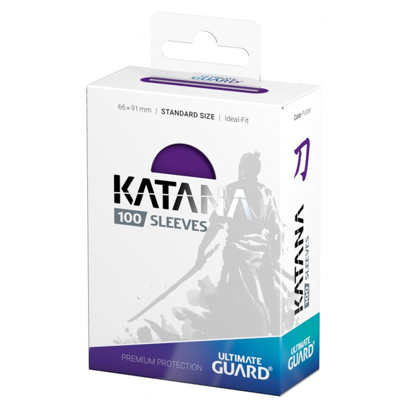Ultimate Guard: Katana 100ct Standard Size Purple Sleeves - Duel Kingdom