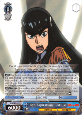 High Aspirations, Satsuki (KLK/S27-E077 R) [KILL la KILL]