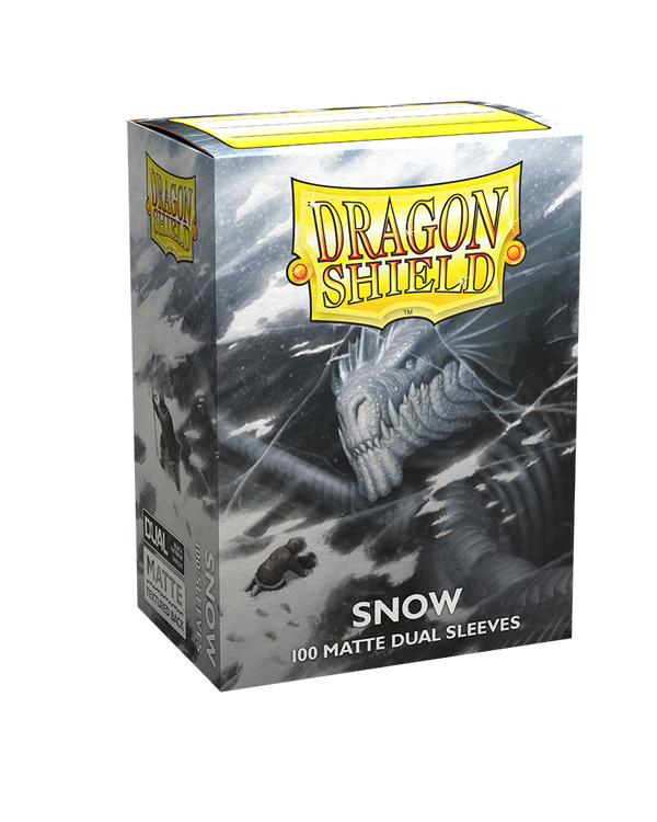 100ct Dual Matte Sleeves - Snow