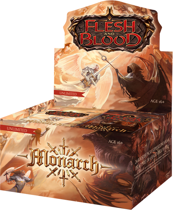 Flesh and Blood: Monarch Booster Box (Unlimited) - Pre Order (Releases May 21st 2021) - Duel Kingdom