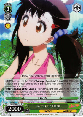 Swimsuit Haru (NK/WE22-E11) (Parallel Foil) [NISEKOI Extra Booster]