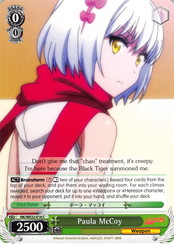 Paula McCoy (NK/WE22-E16) [NISEKOI Extra Booster]