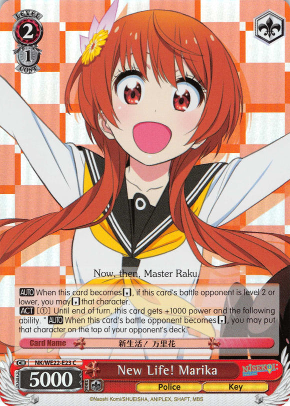 New Life! Marika (NK/WE22-E23) (Parallel Foil) [NISEKOI Extra Booster]