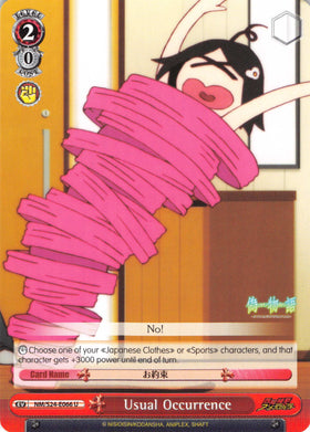Usual Occurrence (NM/S24-E066) [NISEMONOGATARI]