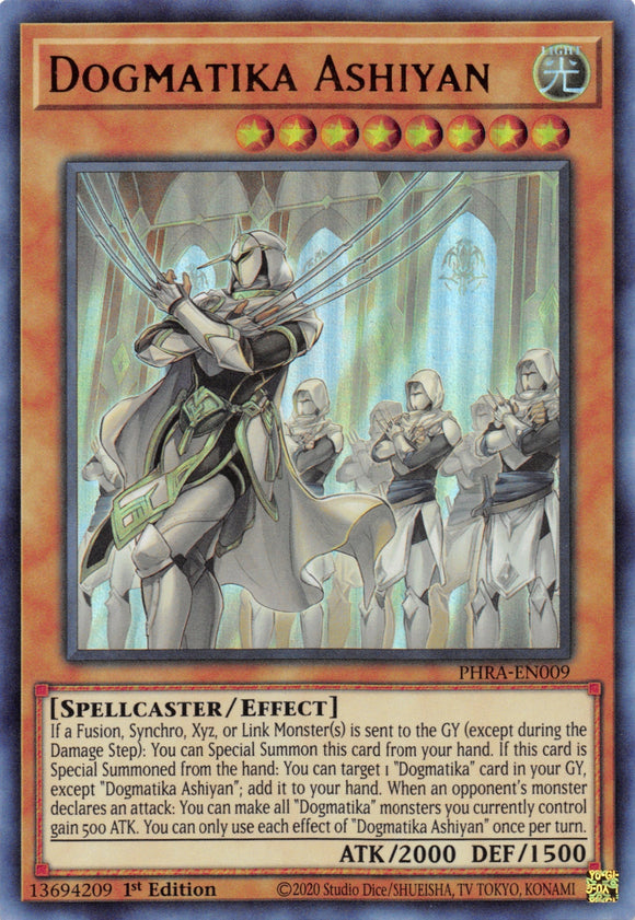 Dogmatika Ashiyan [PHRA-EN009] Ultra Rare