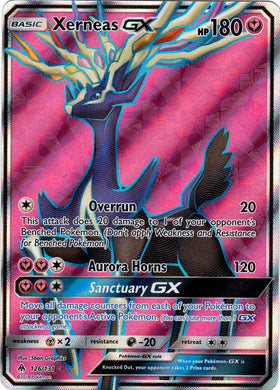 Xerneas GX (Full Art) (126) [SM - Forbidden Light] - Duel Kingdom