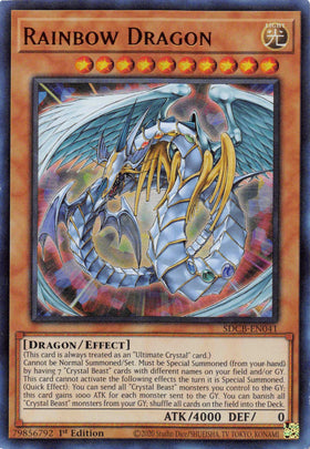 Rainbow Dragon [SDCB-EN041] Ultra Rare