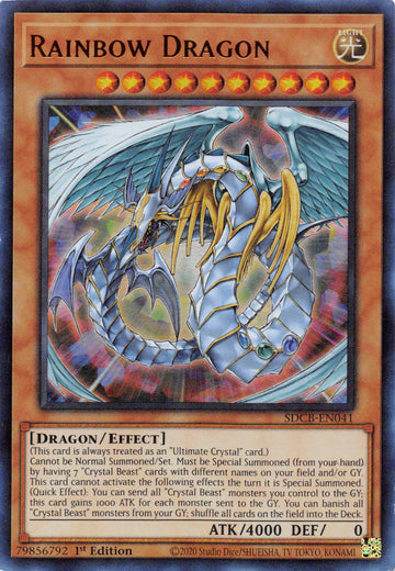 Rainbow Dragon [SDCB-EN041] Ultra Rare