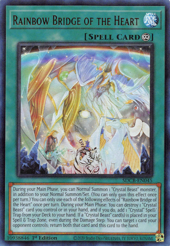 Rainbow Bridge of the Heart [SDCB-EN045] Ultra Rare