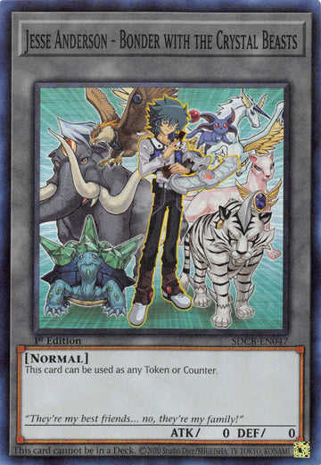 Jesse Anderson - Bonder with the Crystal Beasts [SDCB-EN047] Super Rare