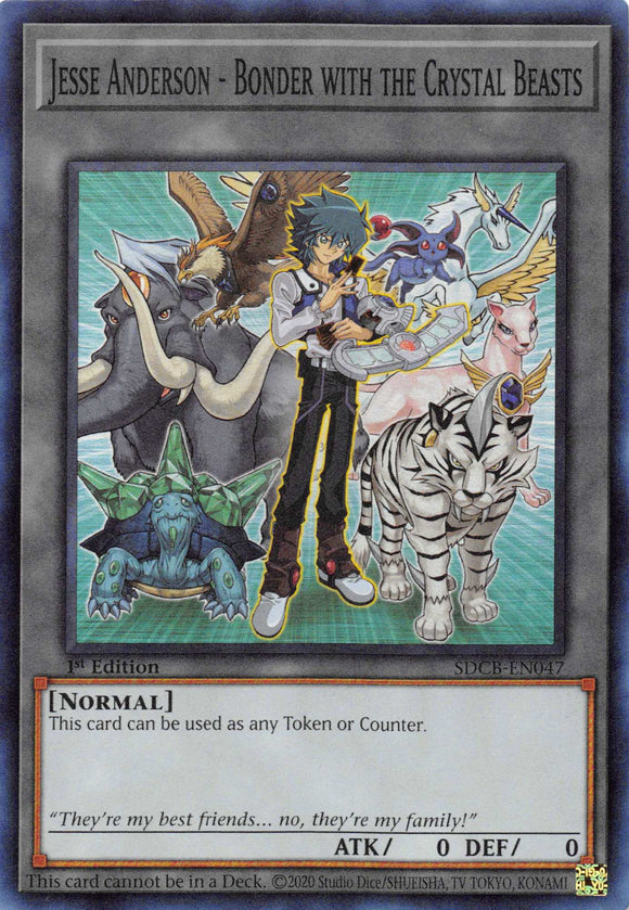 Jesse Anderson - Bonder with the Crystal Beasts [SDCB-EN047] Super Rare