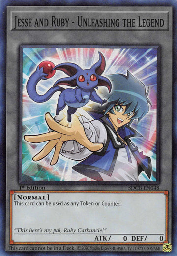 Jesse and Ruby - Unleashing the Legend [SDCB-EN048] Super Rare