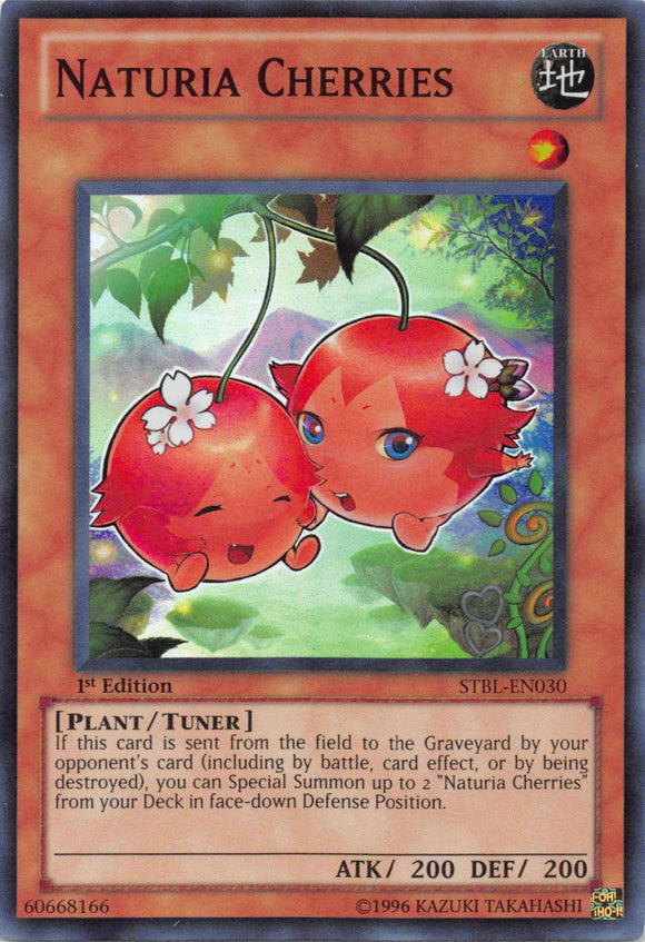 Naturia Cherries [STBL-EN030] Super Rare