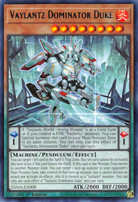 Vaylantz Dominator Duke [TAMA-EN008] Rare