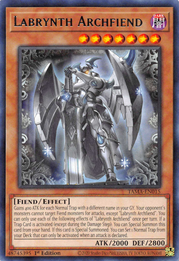 Labrynth Archfiend [TAMA-EN015] Rare