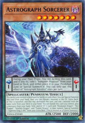 Astrograph Sorcerer [TAMA-EN040] Rare
