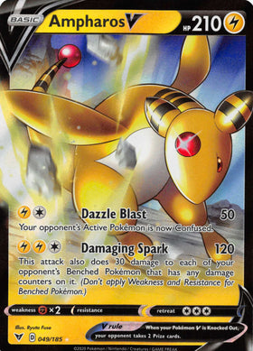 Ampharos V  [049/185] [SWSH04: Vivid Voltage]